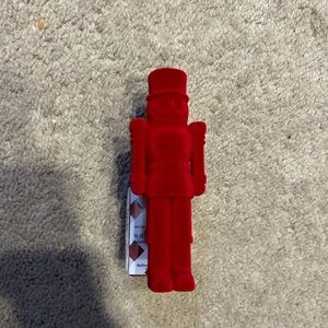 Bath and Bodyworks red velvet nutcracker wallflower holder